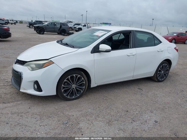 2016 Toyota COROLLA S PLUS — фото 2