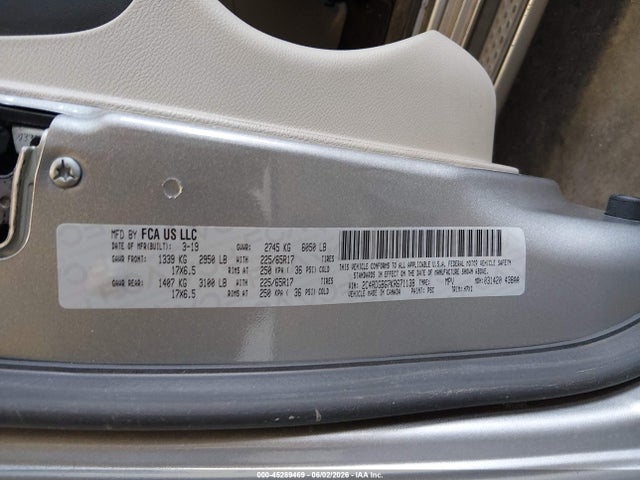2019 DODGE GRAND CARAVAN SE 9