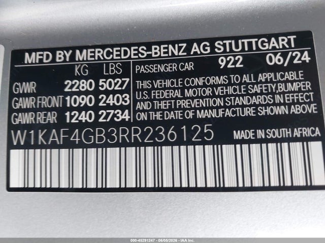 2024 Mercedes-BENZ C 300 照片 9