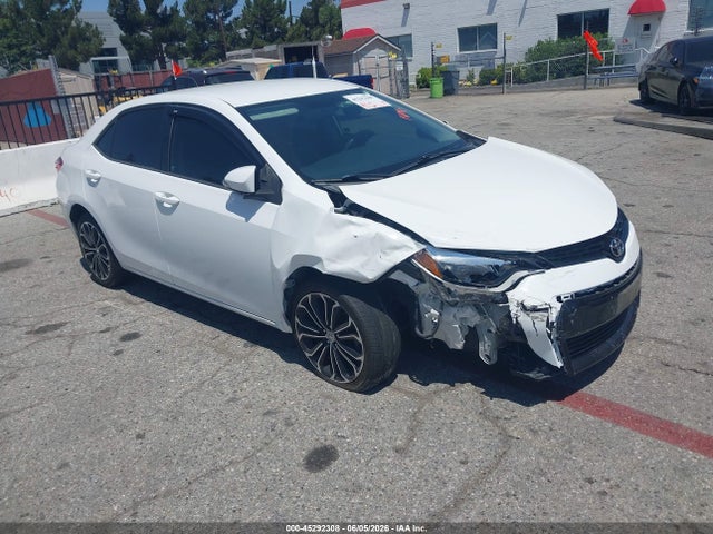 2016 TOYOTA COROLLA S PLUS