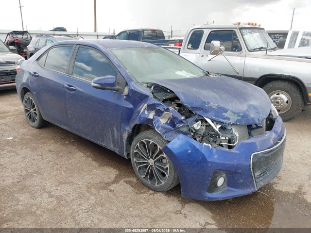 2015 TOYOTA COROLLA S PLUS