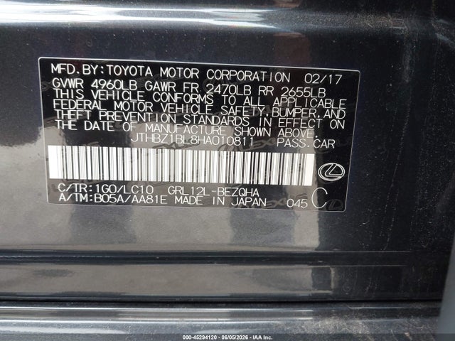 2017 Lexus GS 350 photo 9