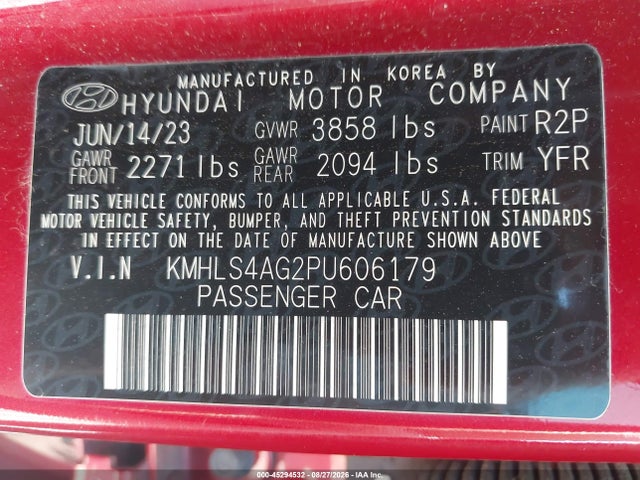 2023 HYUNDAI ELANTRA SEL 9