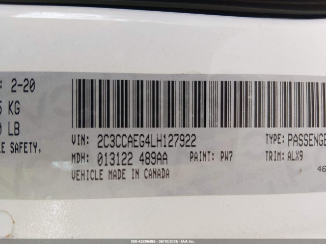 2020 Chrysler 300 LIMITED 照片 9