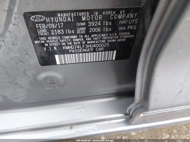 2017 Hyundai ELANTRA SE 照片 9