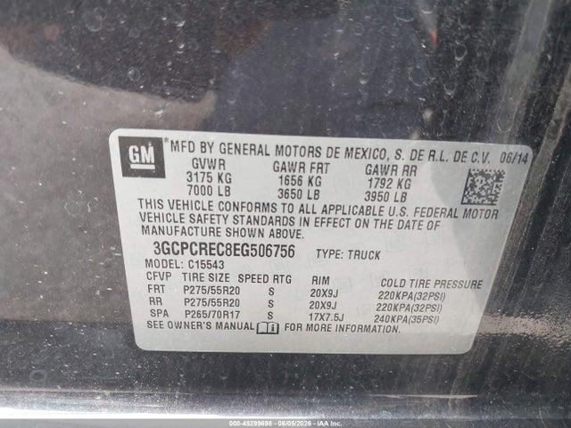 2014 Chevrolet SILVERADO 1500 1LT — фото 9