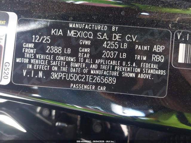 2026 KIA K4 GT-LINE TURBO 照片 9