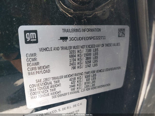 2023 CHEVROLET SILVERADO 1500 4WD SHORT BED LT TRAIL BOSS 9