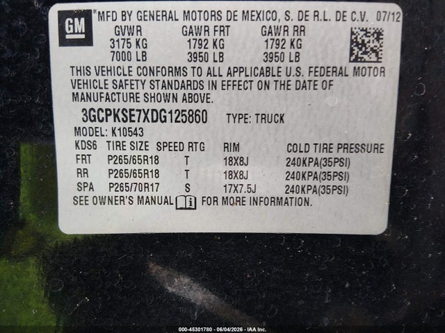 2013 Chevrolet SILVERADO 1500 LT 照片 9