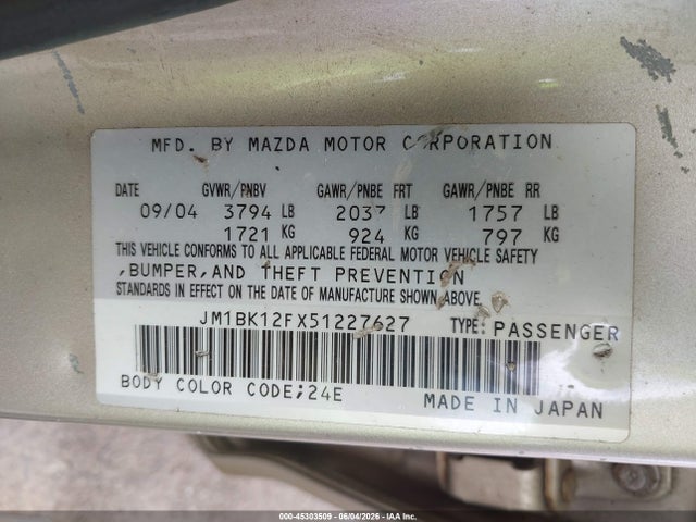 2005 Mazda MAZDA3 I 照片 9