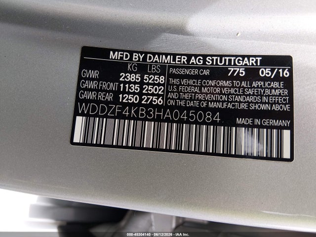 2017 Mercedes-BENZ E 300 4MATIC photo 9