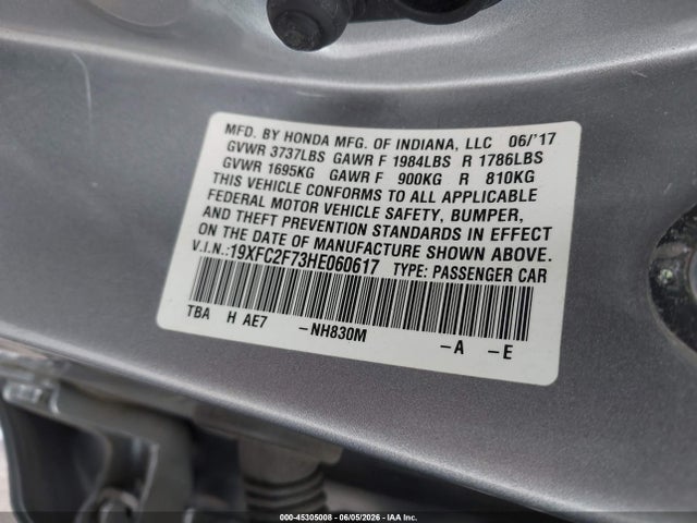 صورة مصغرة 9 لـ 2017 Honda CIVIC EX