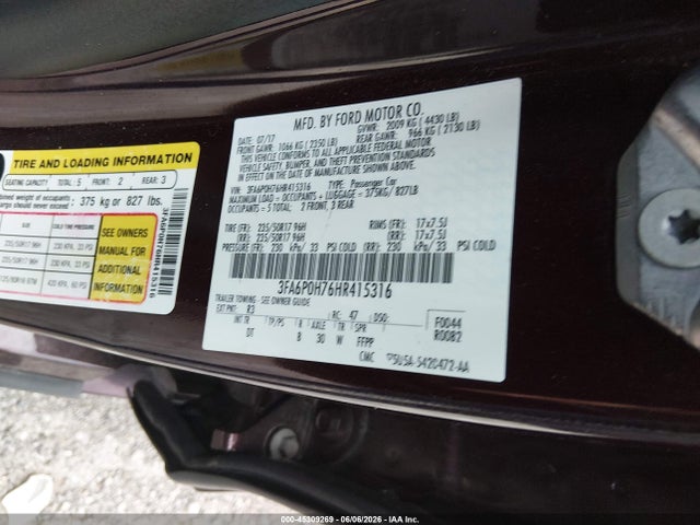 2017 FORD FUSION SE 缩略图 9