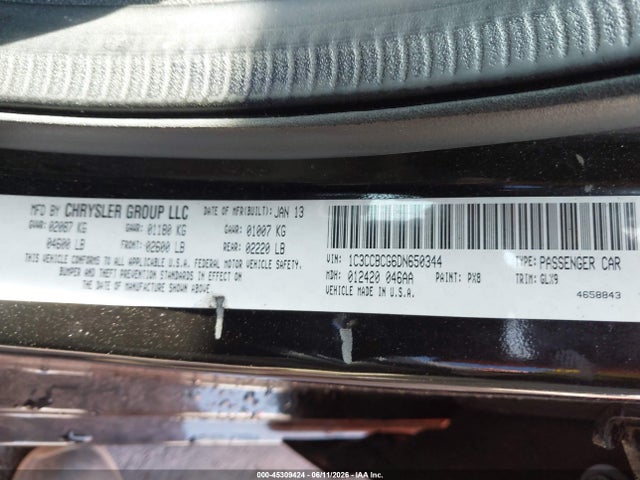 2013 Chrysler 200 LIMITED 照片 9