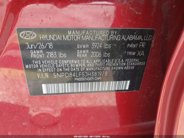 2018 Hyundai ELANTRA VALUE EDITION 照片 9