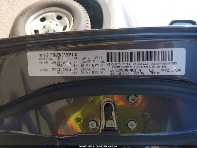 2014 RAM 1500 TRADESMAN photo 9