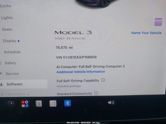 2018 Tesla MODEL 3 LONG RANGE/MID RANGE 照片 7