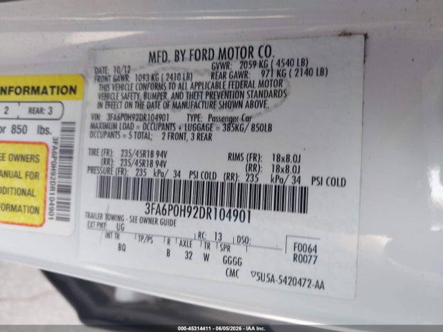 FORD FUSION SE - 9
