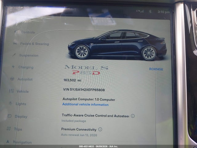 2014 Tesla MODEL S P85D 照片 7