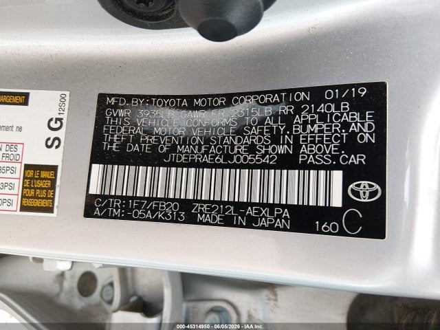 صورة 9 لـ 2020 Toyota COROLLA LE