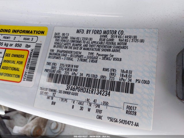 FORD FUSION SE - 9