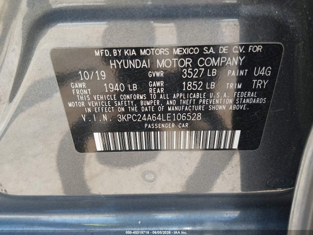 صورة 9 لـ 2020 Hyundai ACCENT SE