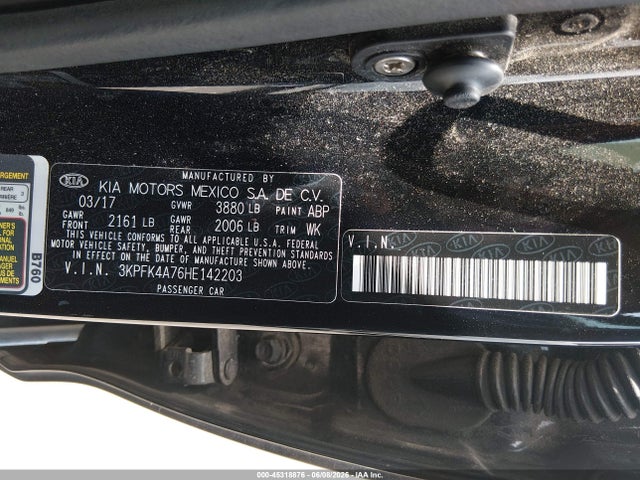 صورة 9 لـ 2017 KIA FORTE LX