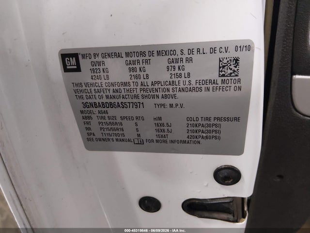 2010 Chevrolet HHR LT 照片 9