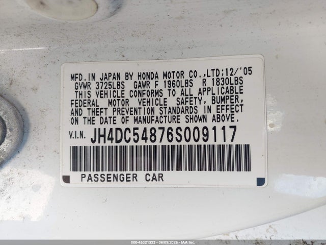 2006 Acura RSX 照片 9