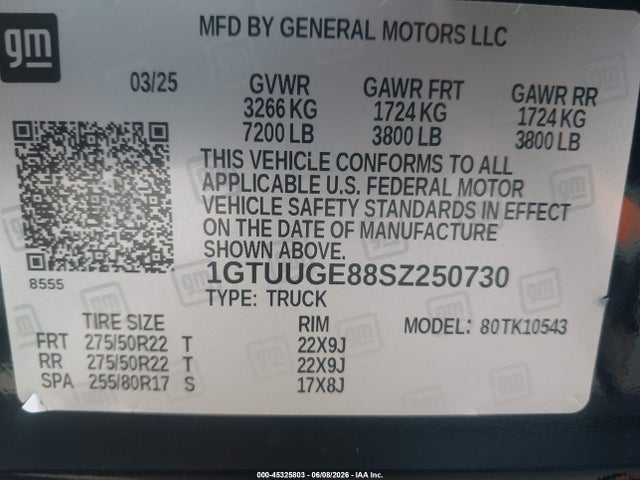 صورة 9 لـ 2025 GMC SIERRA 1500 4WD SHORT BOX DENALI