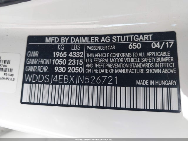 2018 Mercedes-BENZ CLA 照片 9