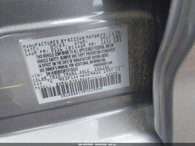 صورة 9 لـ 2024 Nissan SENTRA S XTRONIC CVT