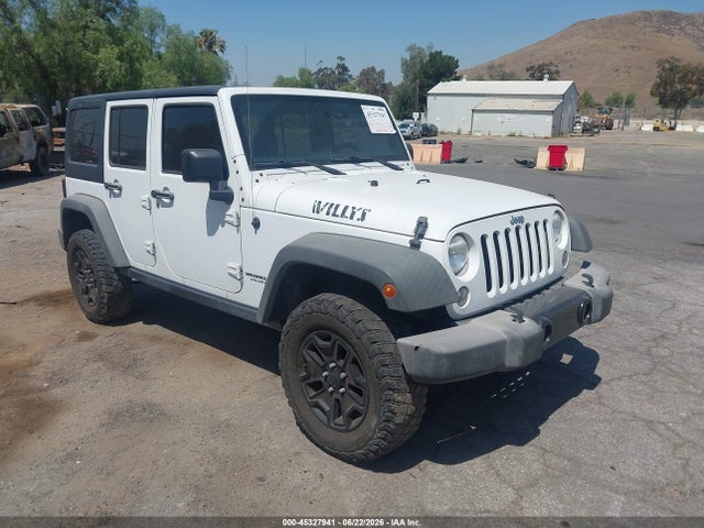 2016 JEEP WRANGLER WILLYS WHEELER