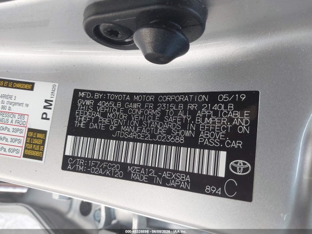 2020 Toyota COROLLA SE photo 9