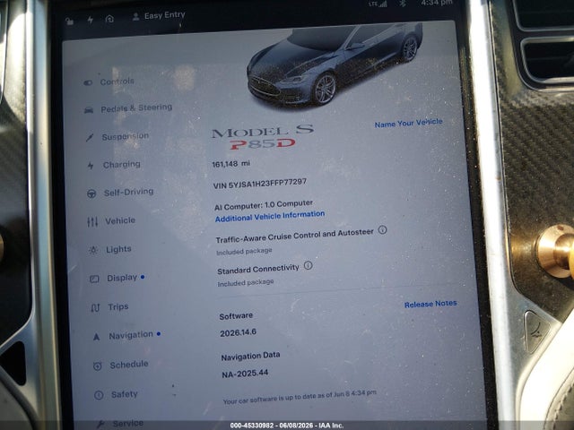 2015 Tesla MODEL S 70D/85D/P85D — фото 7