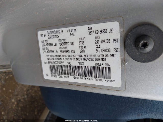 2002 Dodge RAM 1500 ST photo 9