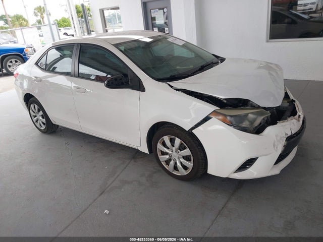 2015 TOYOTA COROLLA LE