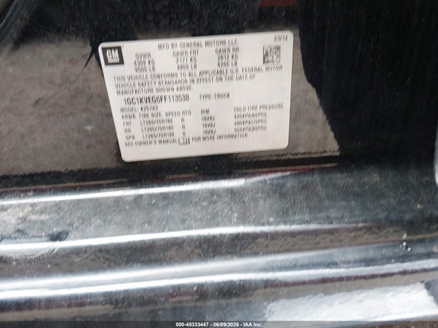 صورة 9 لـ 2015 Chevrolet SILVERADO 2500HD LT