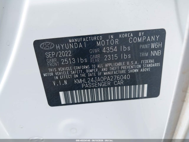 2023 Hyundai SONATA SE 照片 9