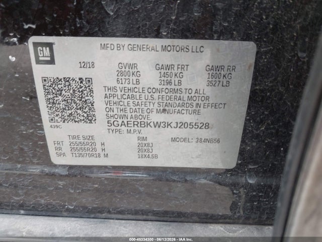 2019 BUICK ENCLAVE FWD ESSENCE 9