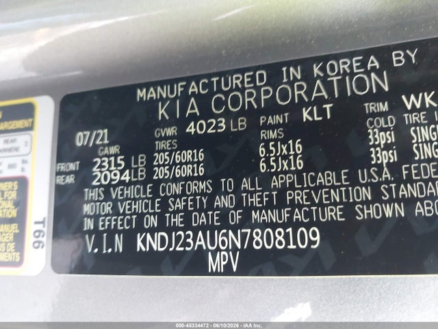 2022 KIA SOUL LX photo 9