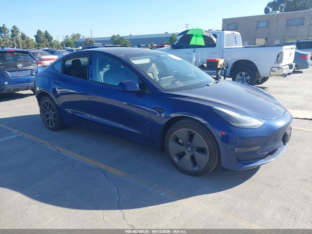 2022 Tesla MODEL 3 LONG RANGE DUAL MOTOR ALL-WHEEL DRIVE 照片 1
