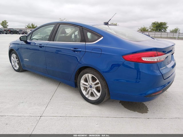2018 FORD FUSION HYBRID S — фото 3