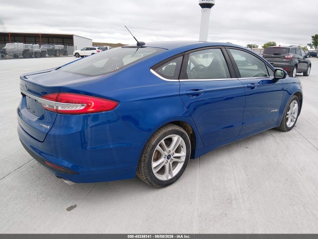 2018 FORD FUSION HYBRID S — фото 4