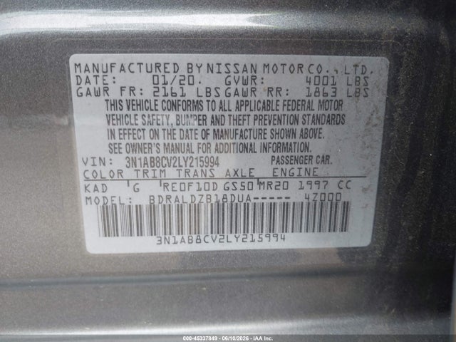 صورة 9 لـ 2020 Nissan SENTRA SV XTRONIC CVT