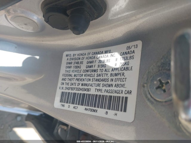 2013 Honda CIVIC LX 照片 9