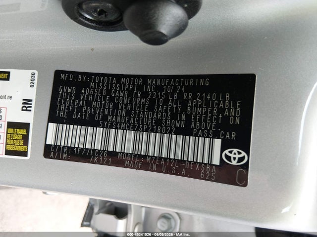 2025 Toyota COROLLA SE photo 9