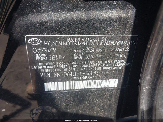 صورة 9 لـ 2020 Hyundai ELANTRA SEL