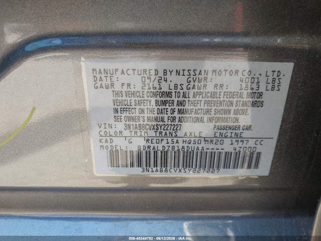 2025 Nissan SENTRA SV 照片 9