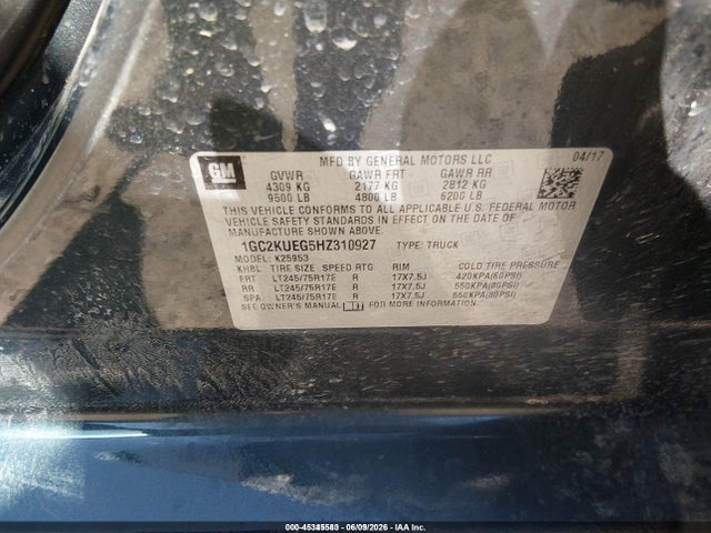 صورة 9 لـ 2017 Chevrolet SILVERADO 2500HD WT